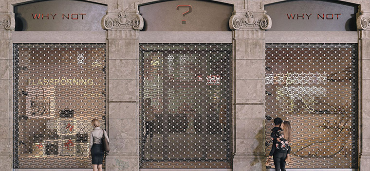 Installation de rideaux métalliques sur mesure à Clermont-Ferrand et sa région, Clermont Ferrand, DSA Solutions